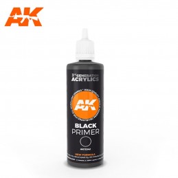 AK Acrylic 3G - BLACK...