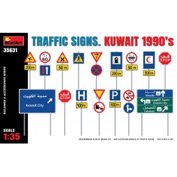 Miniart 1/35 Traffic Signs....