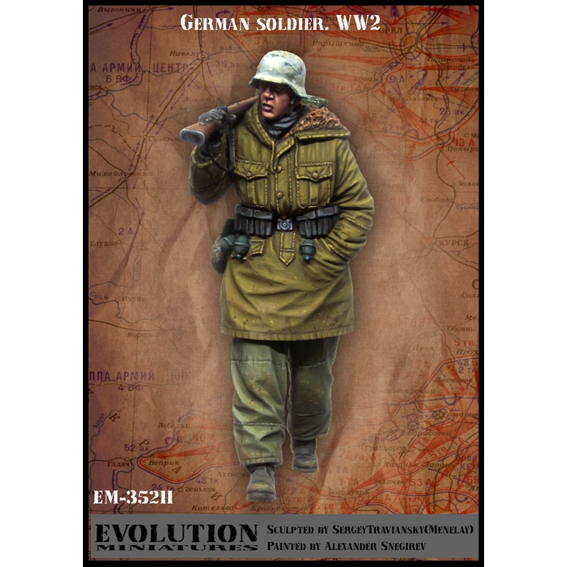 Evolution Miniatures 35211 WWII GERMAN SOLDIER SCALE 1:35 1 Figure 