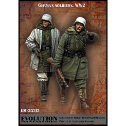 WWII GERMAN SOLDIER Evolution Miniatures 35211 1 Figure SCALE 1:35 