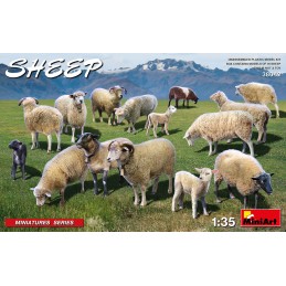 Miniart 1/35 Sheeps,...