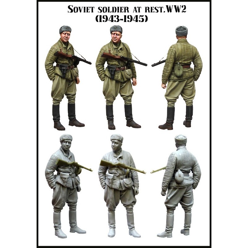 EVOLUTION MINIATURES GERMAN SOLDIER 1944 WWII EM35153 