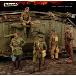 plastic model kit 1/35 Master Box 3594 WWII Allied Forces North Africa 5Fig. 