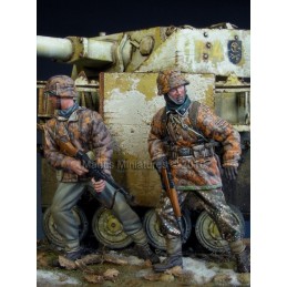 SOGA 1/35 WWII 101st Airborne Division Major and 1 Lieutenant 2 figures 